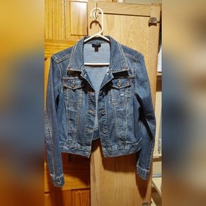 Vintage Rhinestone jean jacket